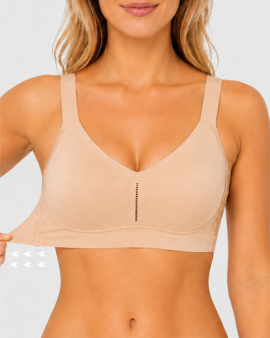 Deep V Seamless Ultra-Thin Comfortable Push-Up Bra