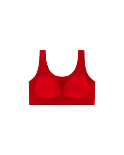 Seamless and Wireless Magic-uplifting Full Coverage Fixed Padding Sports Bra