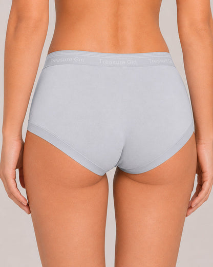 Five-Pack Cotton Seamless Breathable Panties