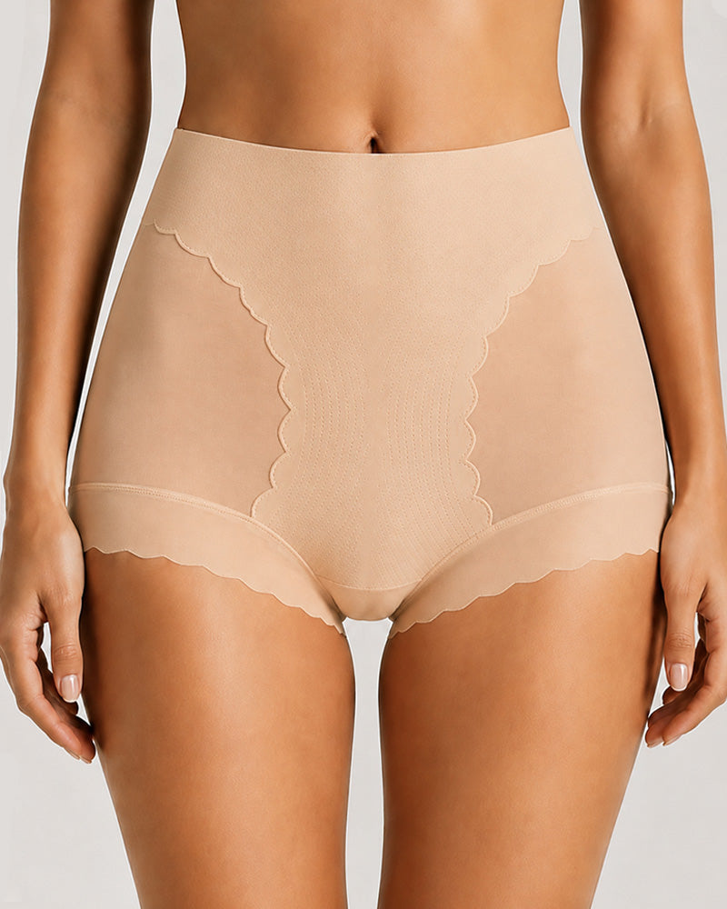 3-Pack High Waist Breathable Seamless Panties
