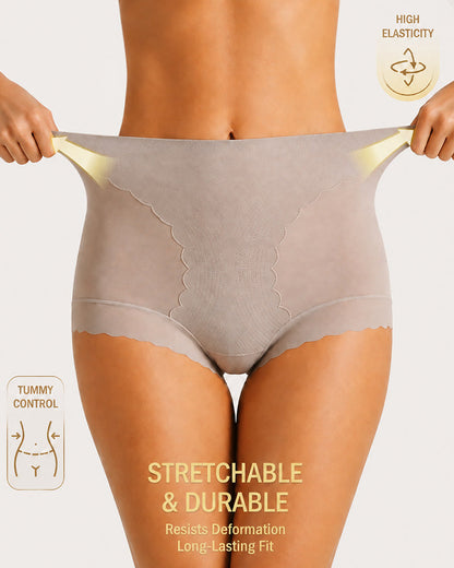 3-Pack High Waist Breathable Seamless Panties