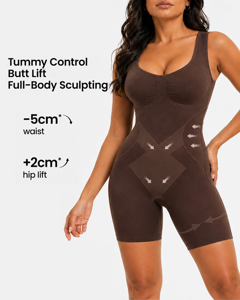 Elastic Seamless Tummy Control Easy-to-Wear Body Shaper