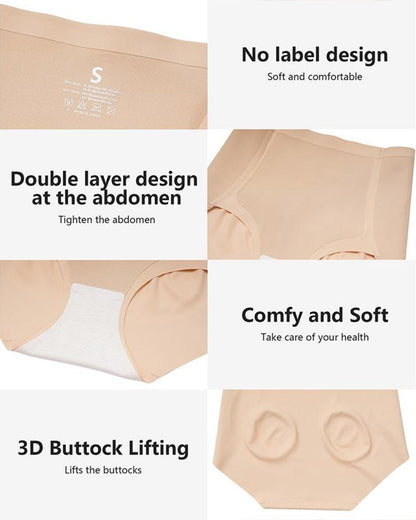 Seamless High Waist Tummy Control Breathable and Comfortable Underwear