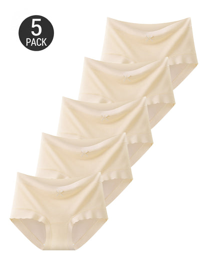 5-Pack Seamless Lyocell Breathable Briefs