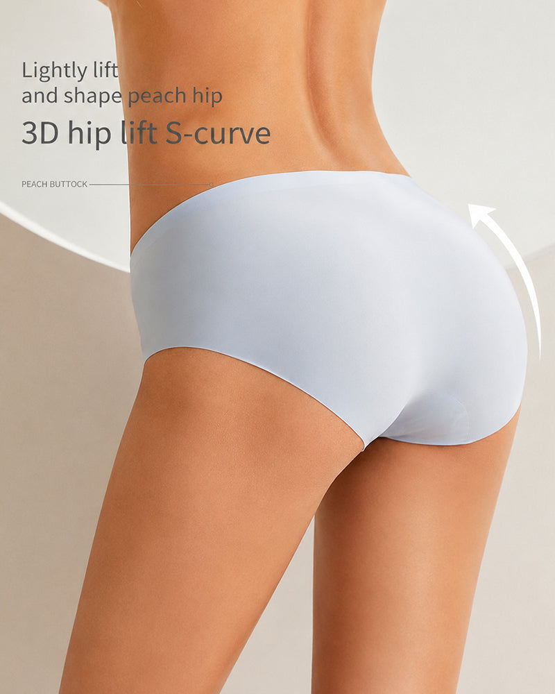 5-Pack Ultra-Thin Breathable Ice Silk Seamless Panties
