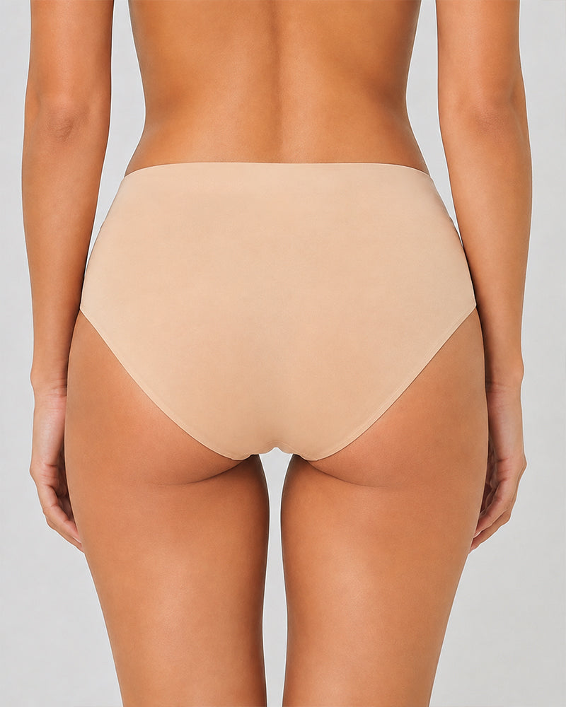 5-Pack Seamless Ice Silk See-Through Mesh Briefs