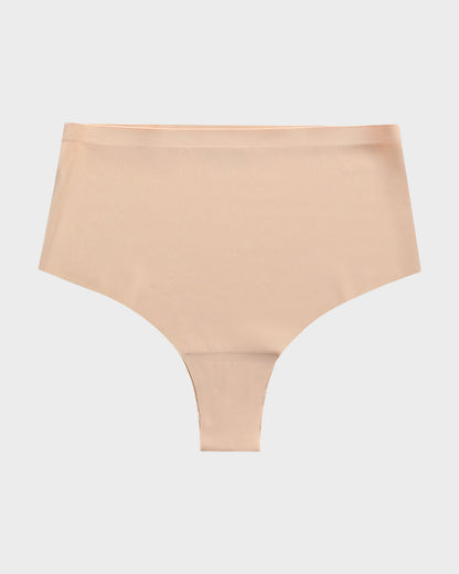 Floralshe®Mid-Rise Seamless Thong Panty