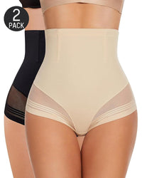 [2-Pack]Nude+Black