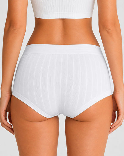 5-Pack Cotton Antibacterial Breathable Comfortable Panties