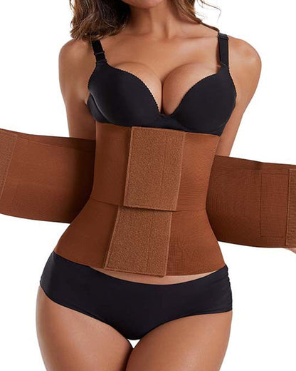 Women's Tummy Control Three-layer Wrap Design Shaping Waist Belt