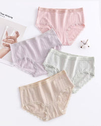 (4-Pack)Nude+Purple+Pink+Green