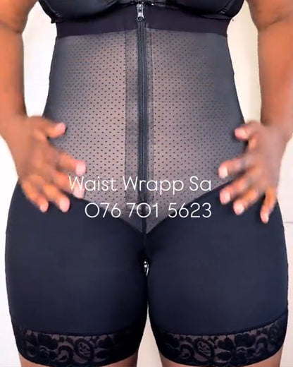 Fajas Colombianas Compression Tummy Control with Zipper Shapewear
