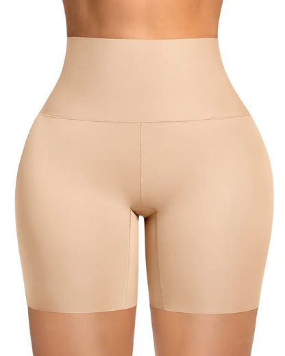 Seamless Form-fitting Tummy-control Hip-lifting Shaping Shorts