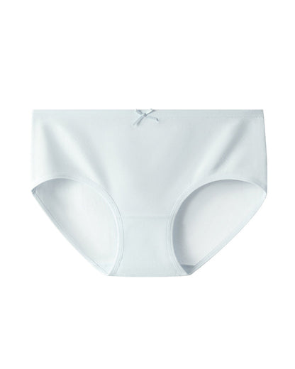 Women's 10A Antibacterial Crotch Lined Cloud-Feel Cotton Comfortable Breathable Underwear
