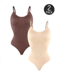 [2-Pack]Nude+Brown