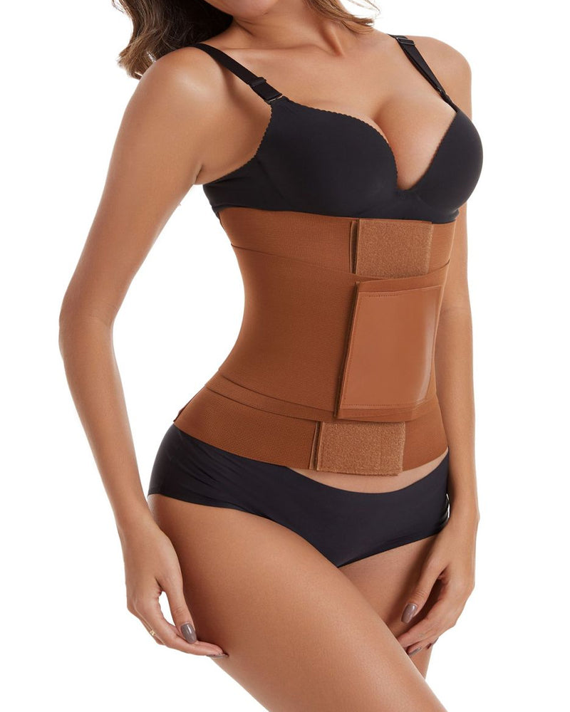 Women's Tummy Control Three-layer Wrap Design Shaping Waist Belt